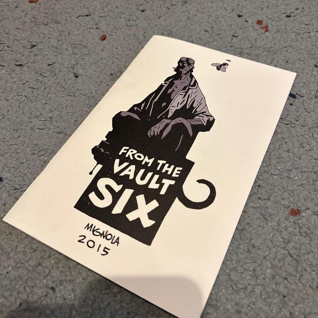 マイクミニョーラ　サイン　同人誌　アメコミ　ヘルボーイ