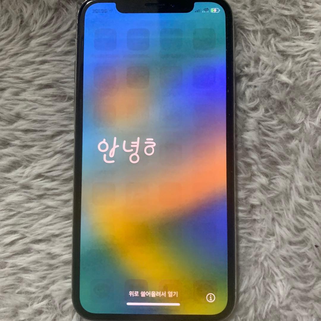 Apple iPhone X シルバー 本体♡♡やんころさん♡♡専用
