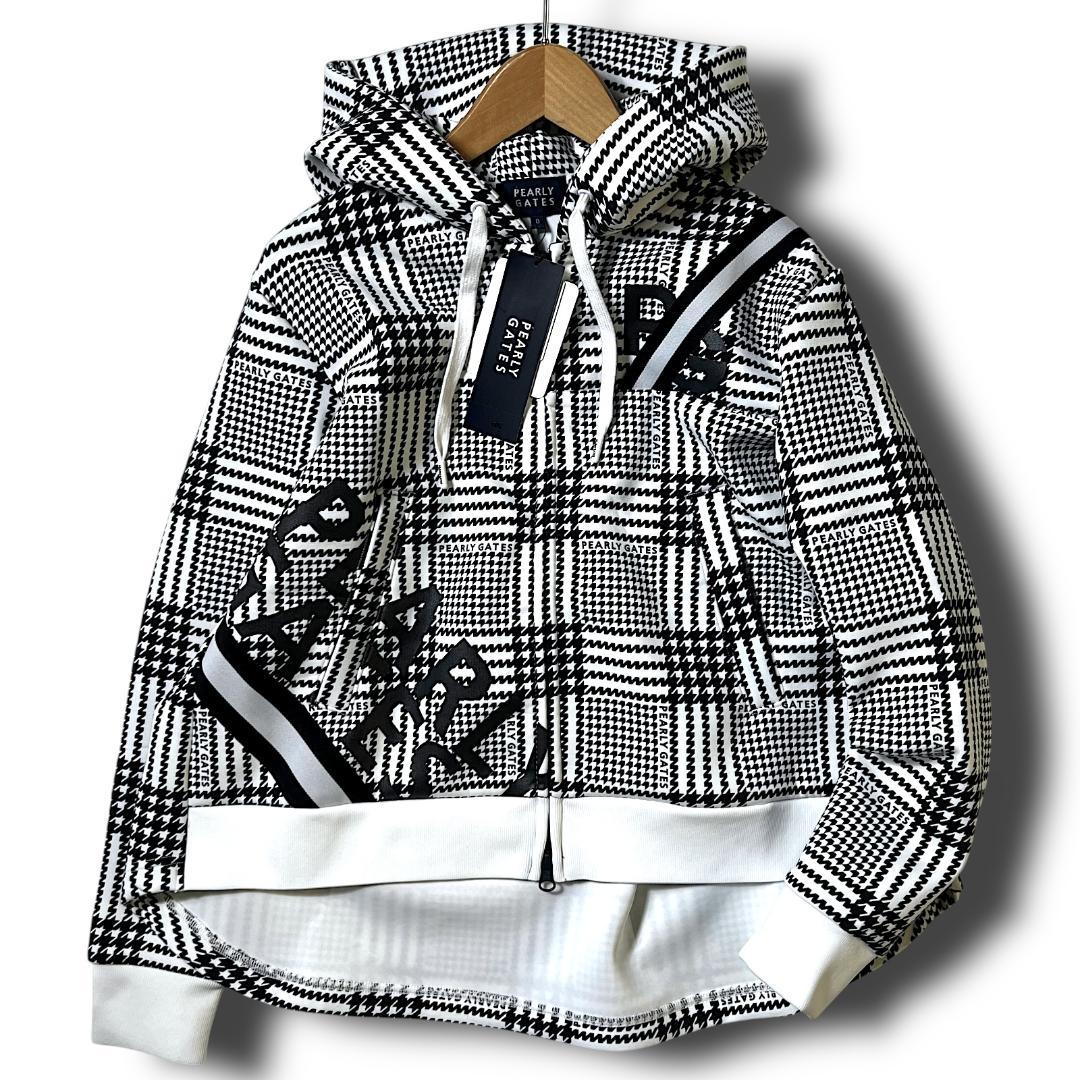 0 パーリーゲイツ 日本製 NO モノフィラエアクッション フルジップパーカー