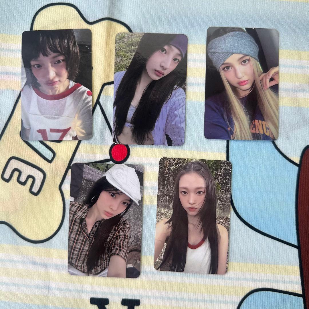 NewJeans how sweet 事前収録 サノク トレカ 5枚