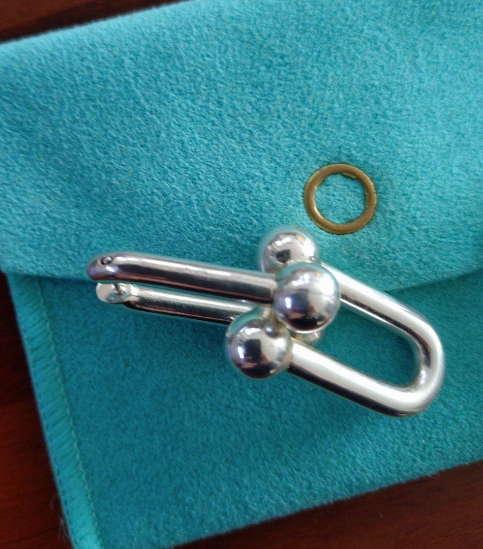 ティファニー ハードウェア シルバーピアス エクストララージ TIFFANY