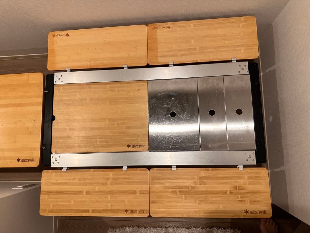 スノーピーク  peak IGT アイアングリルテーブルロング セット