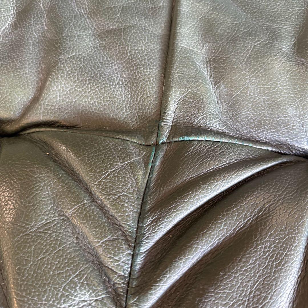 HR557 ダッヂカントリー　オランダ製　総革　レザーソファ　３人掛け