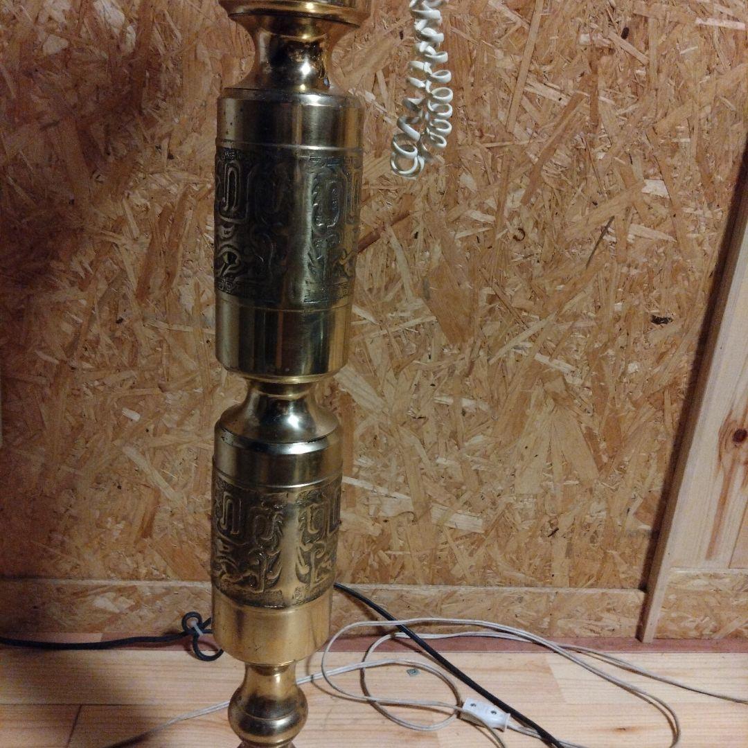 里美 アンティーク スタンド式 電話機 金属製 海外製