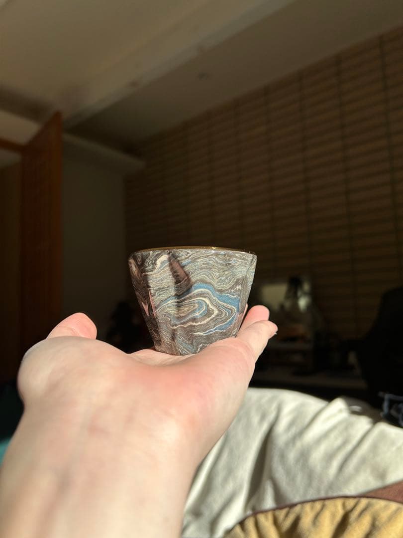 今村能章　キングカップ×2 エスプレッソカップ×1 egg×1 レザーケース付き