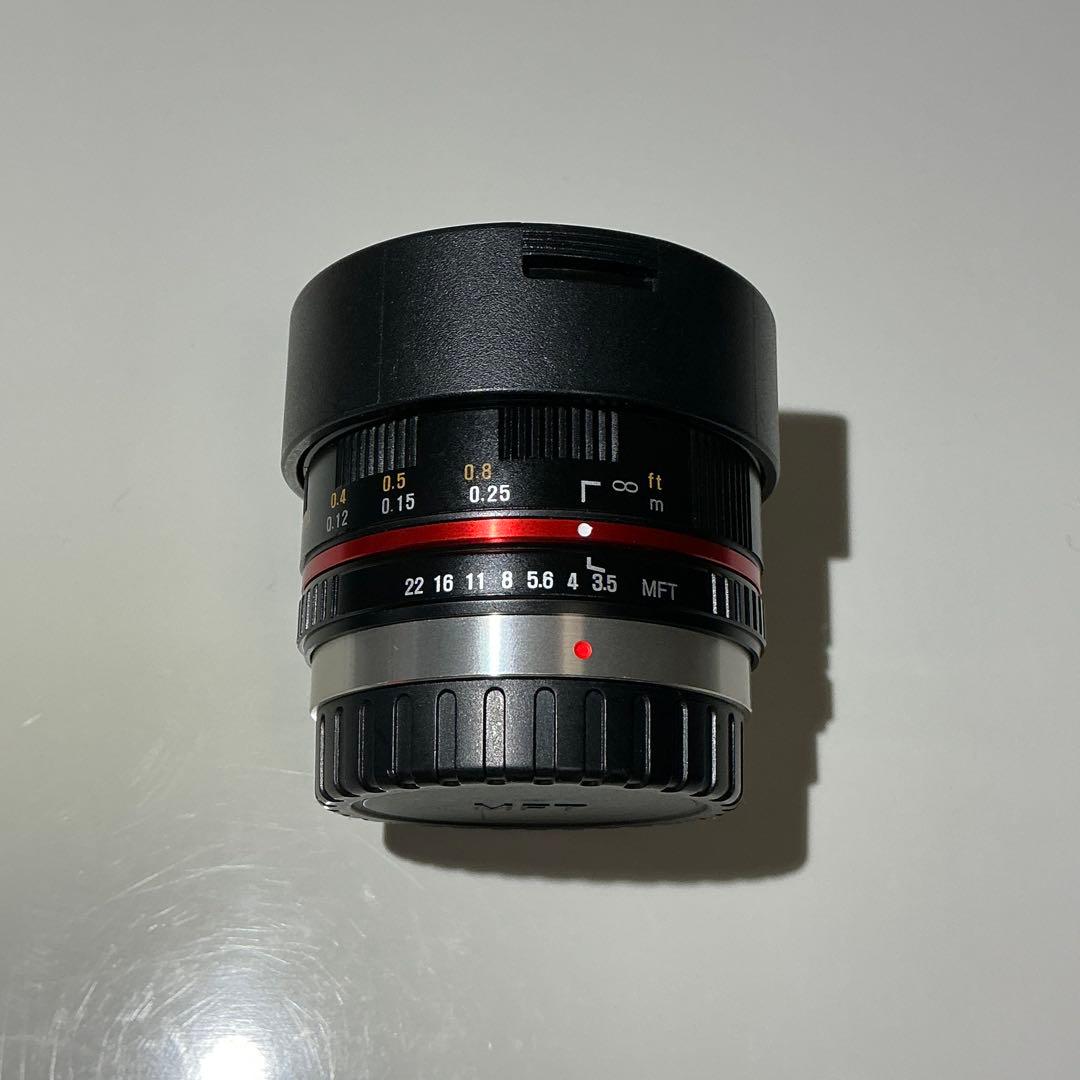 【中古】SAMYANG 8mm F3.5 Fish-eye MFTレンズ