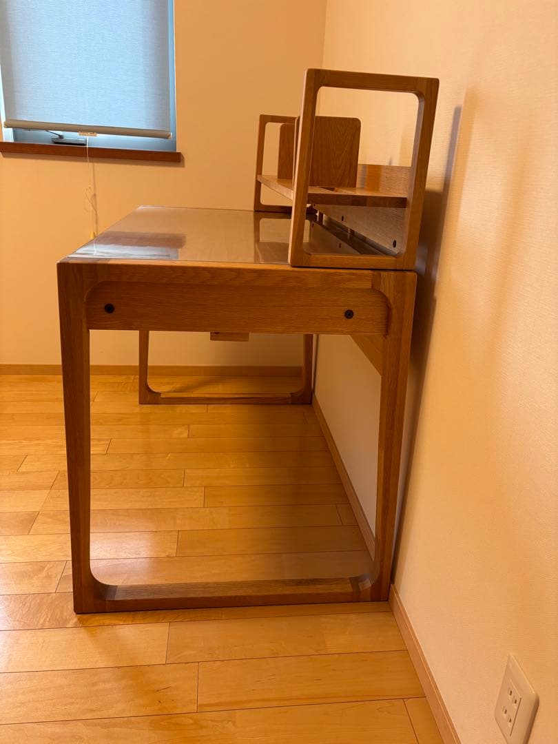 新品アクタス学習机 送料無料 フォピッシュ4点セット オーク無垢デスク11万相当