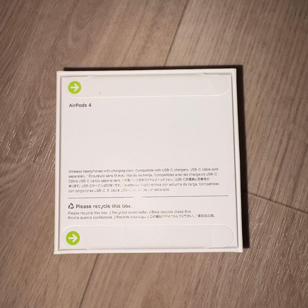 Apple AirPods 4【新品未開封】