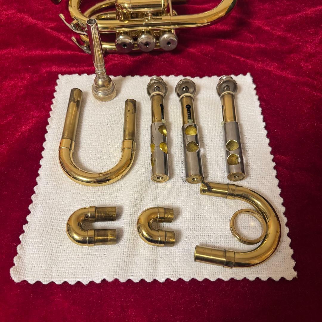 J.Michael ジェーマイケル ポケットトランペット 金管楽器 音出し確認済