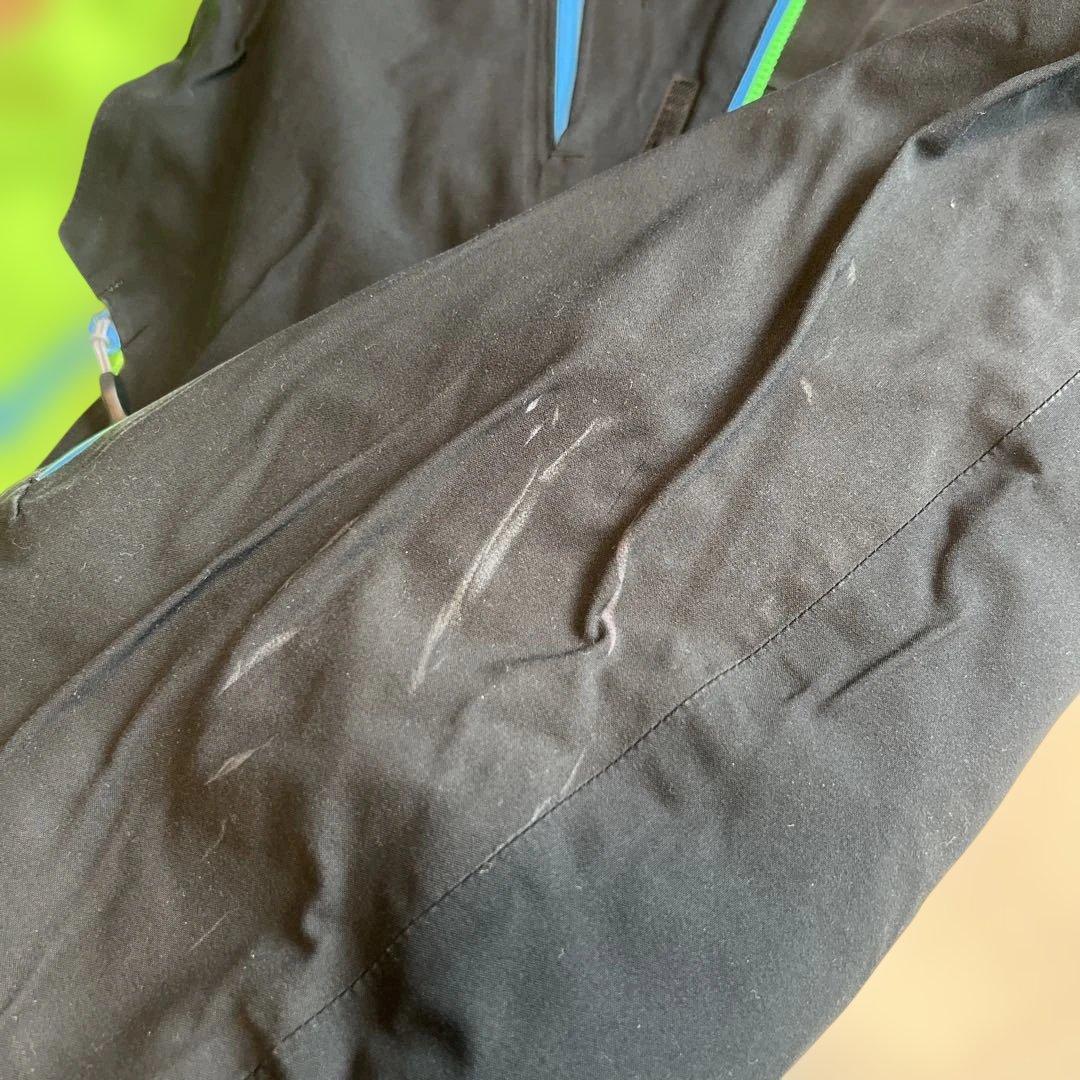 2017-2018 ONYONE スキーウェア 上下セット　ブラック/グリーン