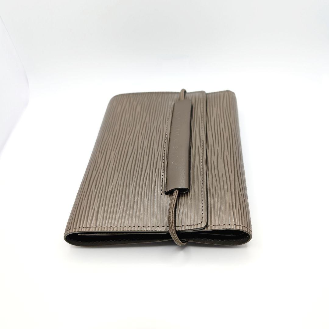 ポルトフォイユ・エラスティック　エピ　グレー