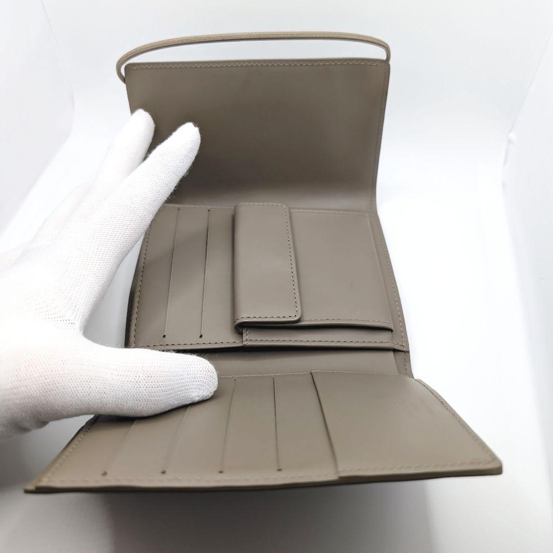 ポルトフォイユ・エラスティック　エピ　グレー