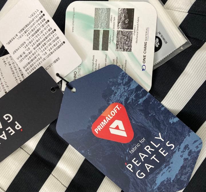 新品 パーリーゲイツ ナイロンタスランストレッチグ中綿パンツ(7)サイズ3L/紺