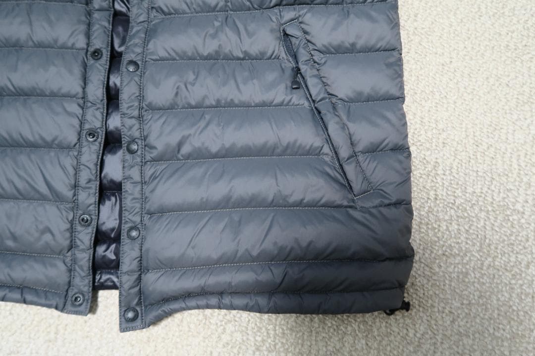 DANTON ダウンベスト グレー ダントン　サイズ40