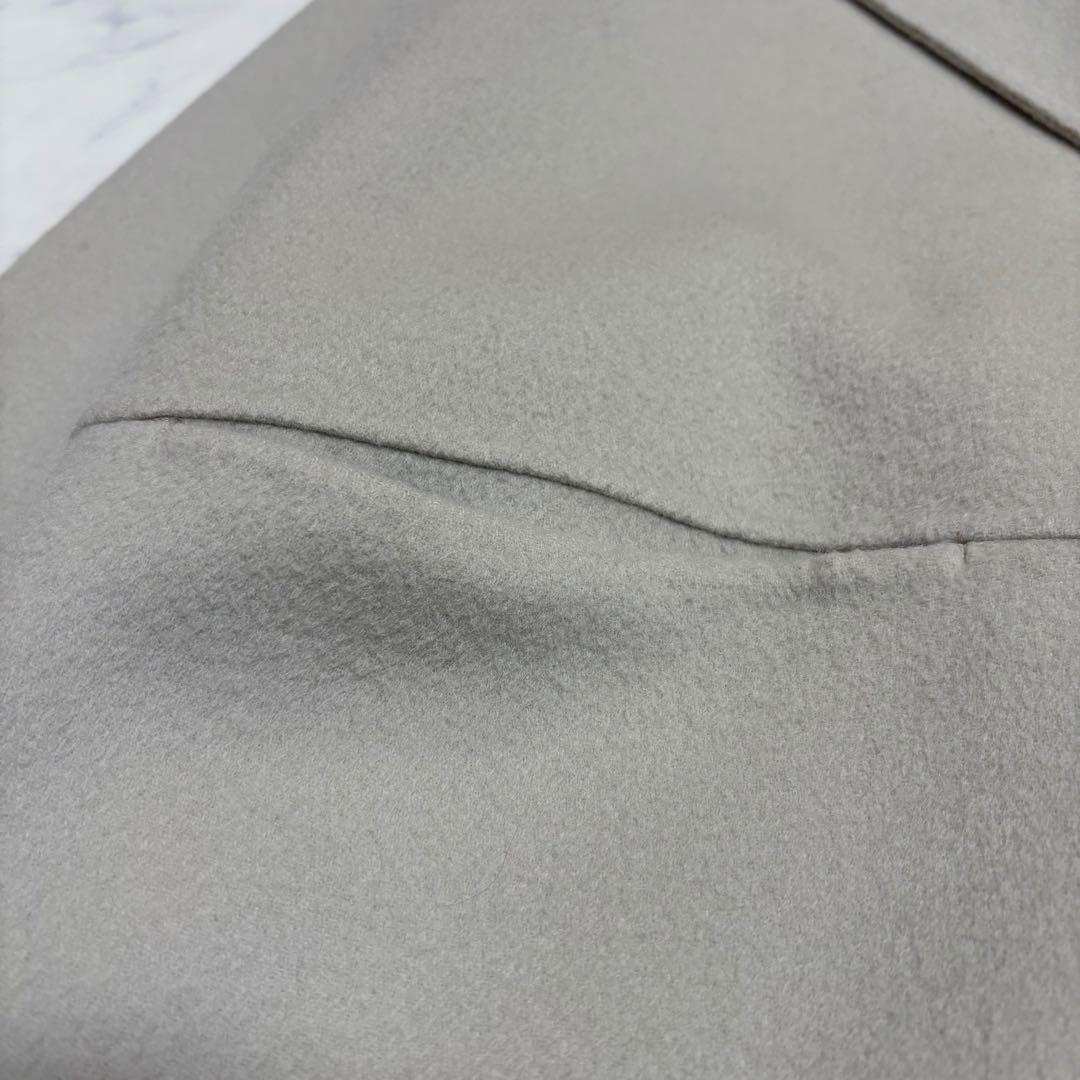 【des pres】 ダブルフェイスメルトンビーバーショート コート 36