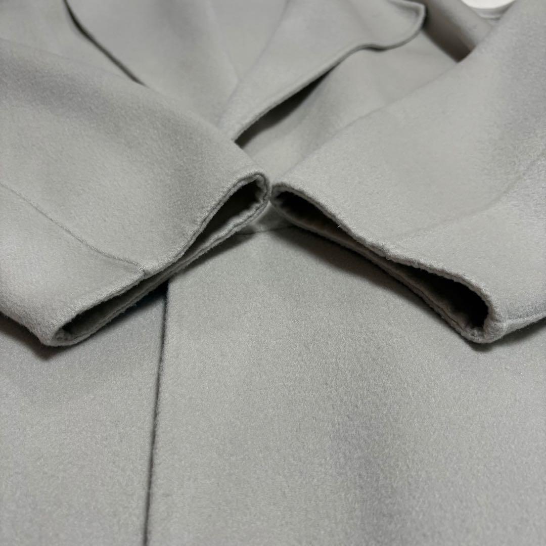 【des pres】 ダブルフェイスメルトンビーバーショート コート 36