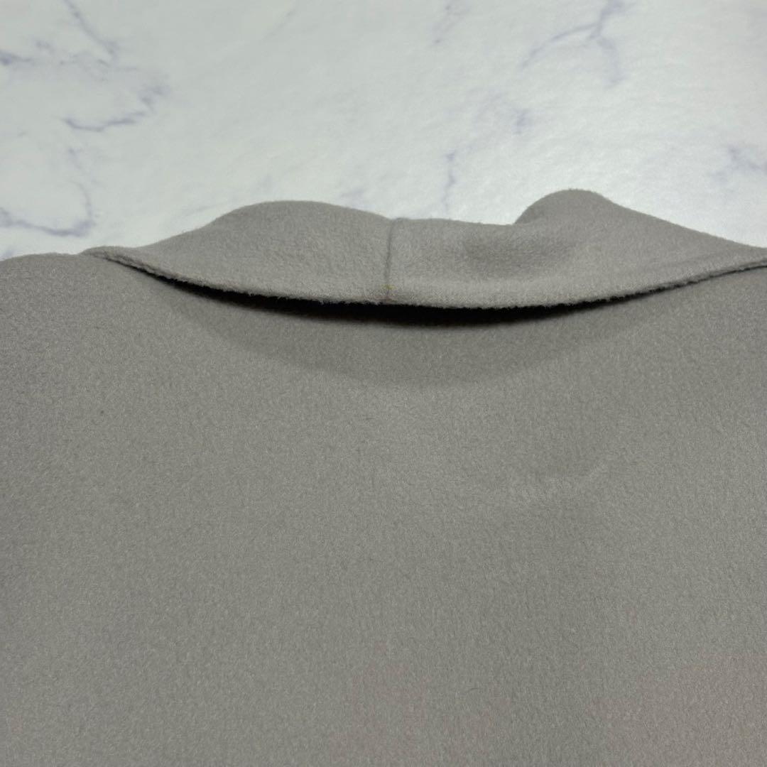 【des pres】 ダブルフェイスメルトンビーバーショート コート 36