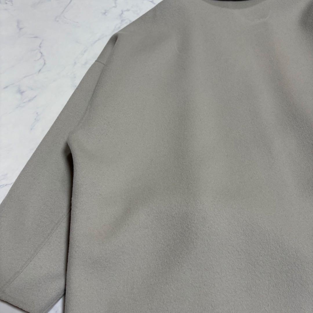 【des pres】 ダブルフェイスメルトンビーバーショート コート 36