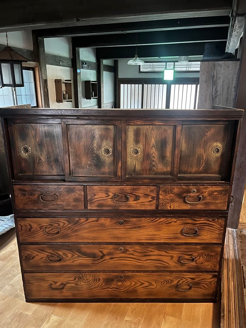 ヴィンテージ　木製　和箪笥　和タンス