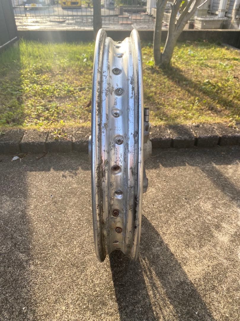 sr400 フロントホイール　ドラム　1JR