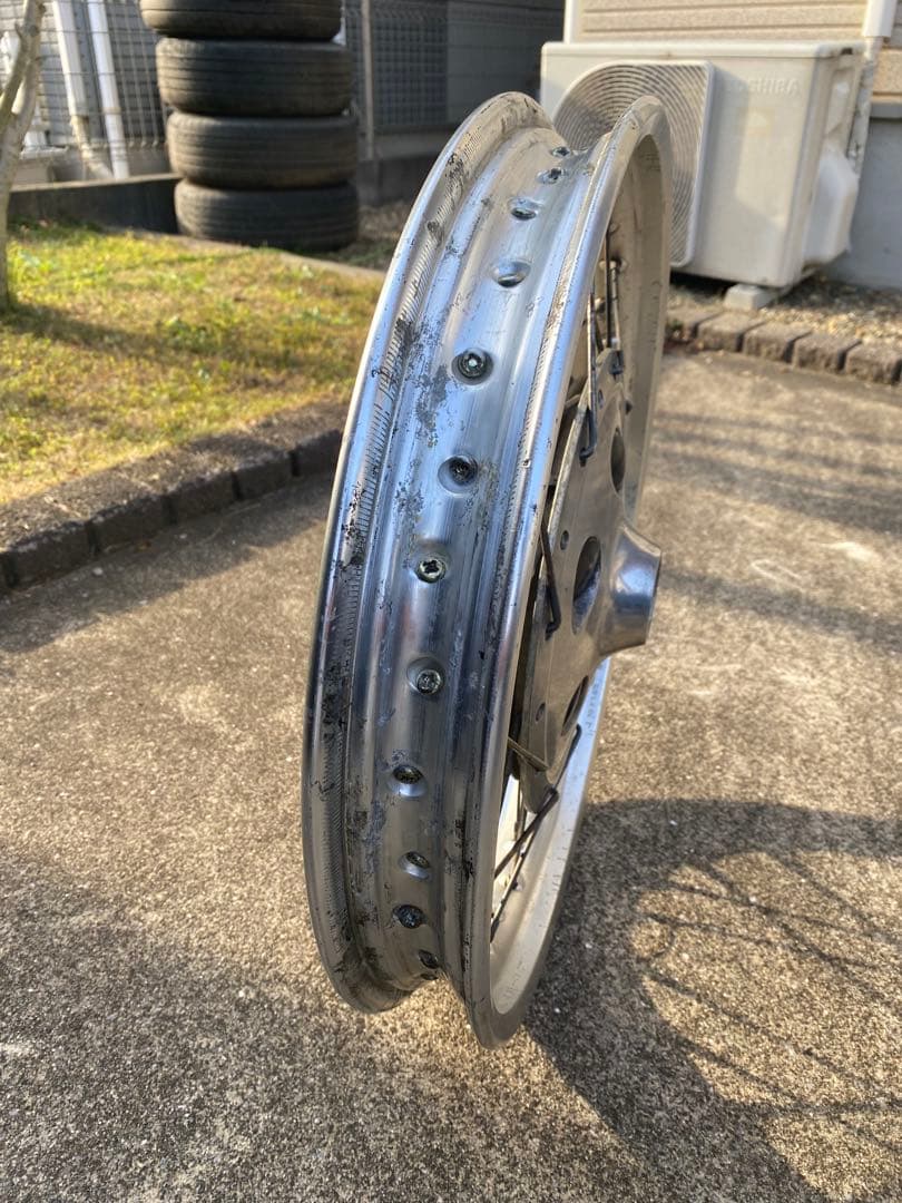 sr400 フロントホイール　ドラム　1JR