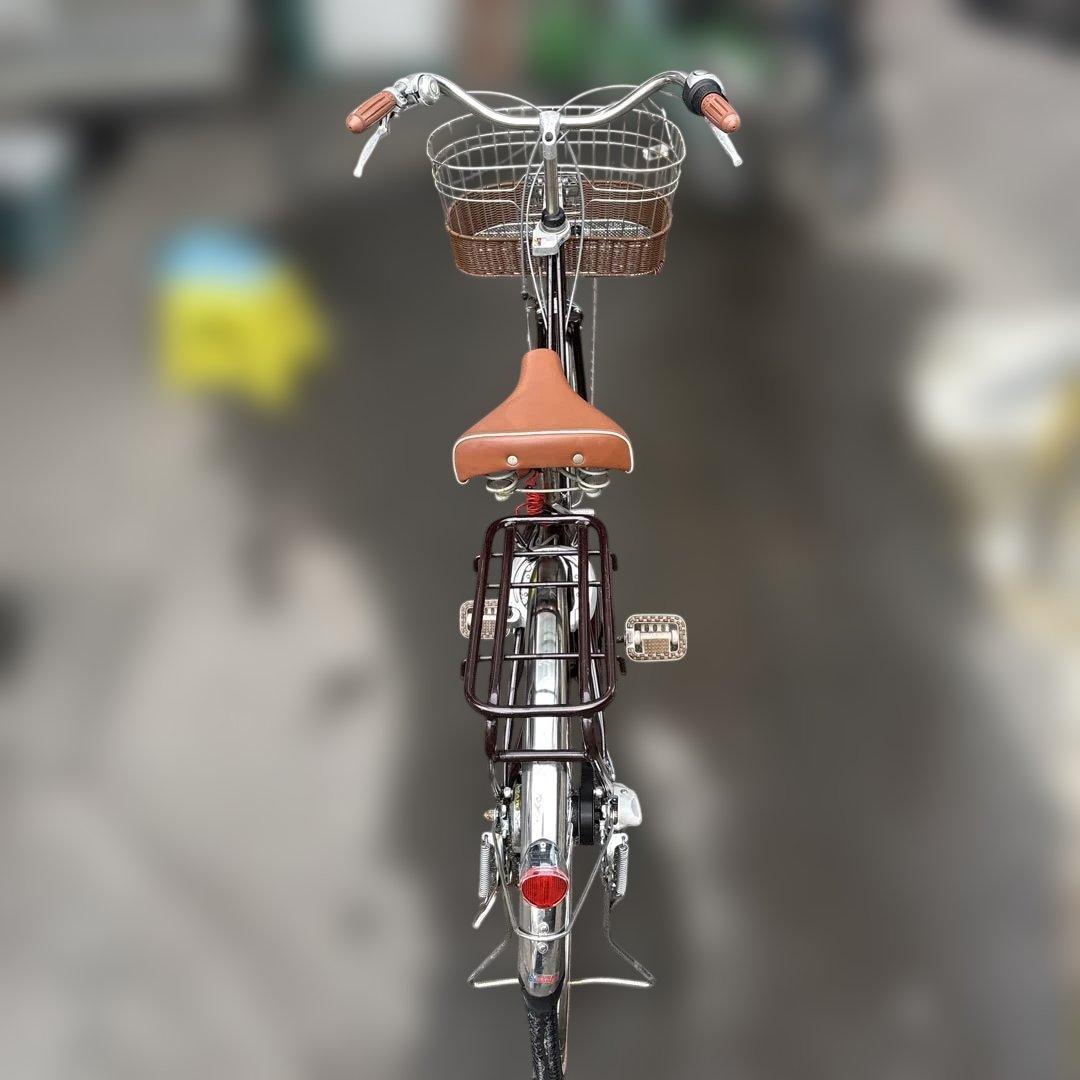 し*ん様 購入できます！シティサイクル ブラウンバスケット付き　持ち帰れる方限定