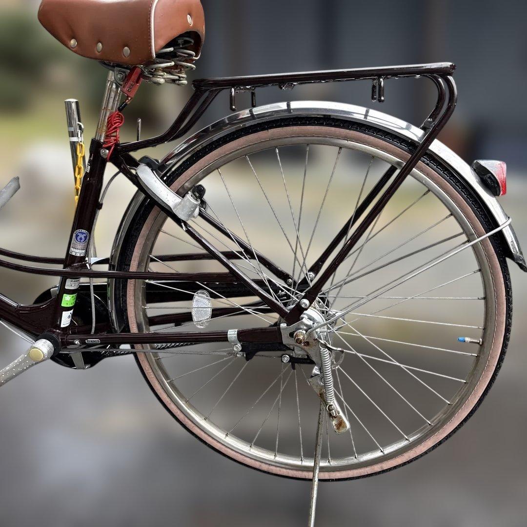 し*ん様 購入できます！シティサイクル ブラウンバスケット付き　持ち帰れる方限定