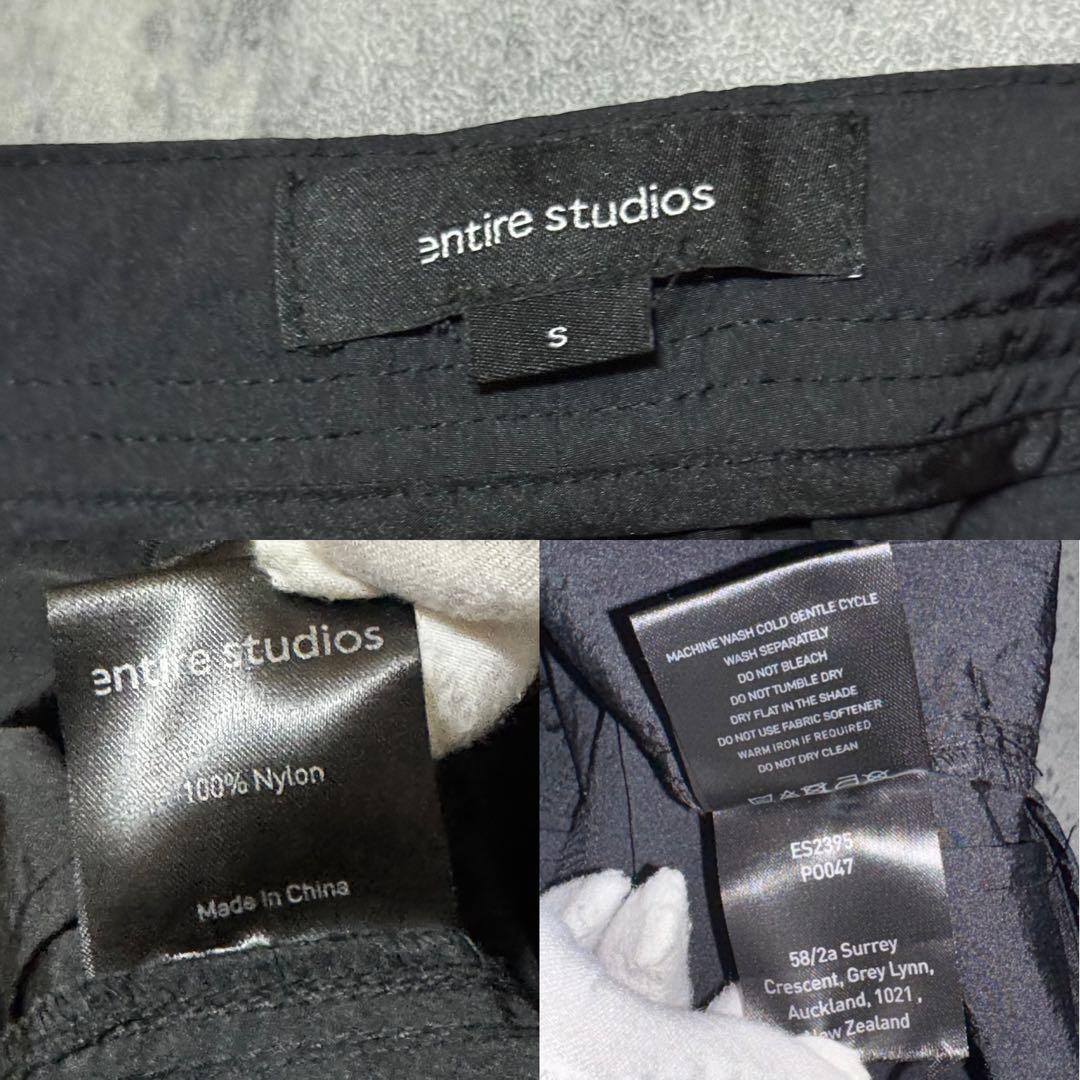 美品✨Entire Studios Freight Cargo ナイロン　黒　S