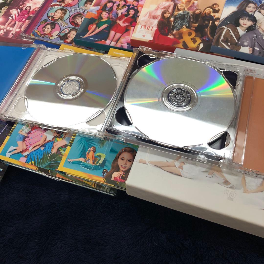 TWICE CDまとめ売り 初回限定盤 特典 ブックレット DVD トレカ