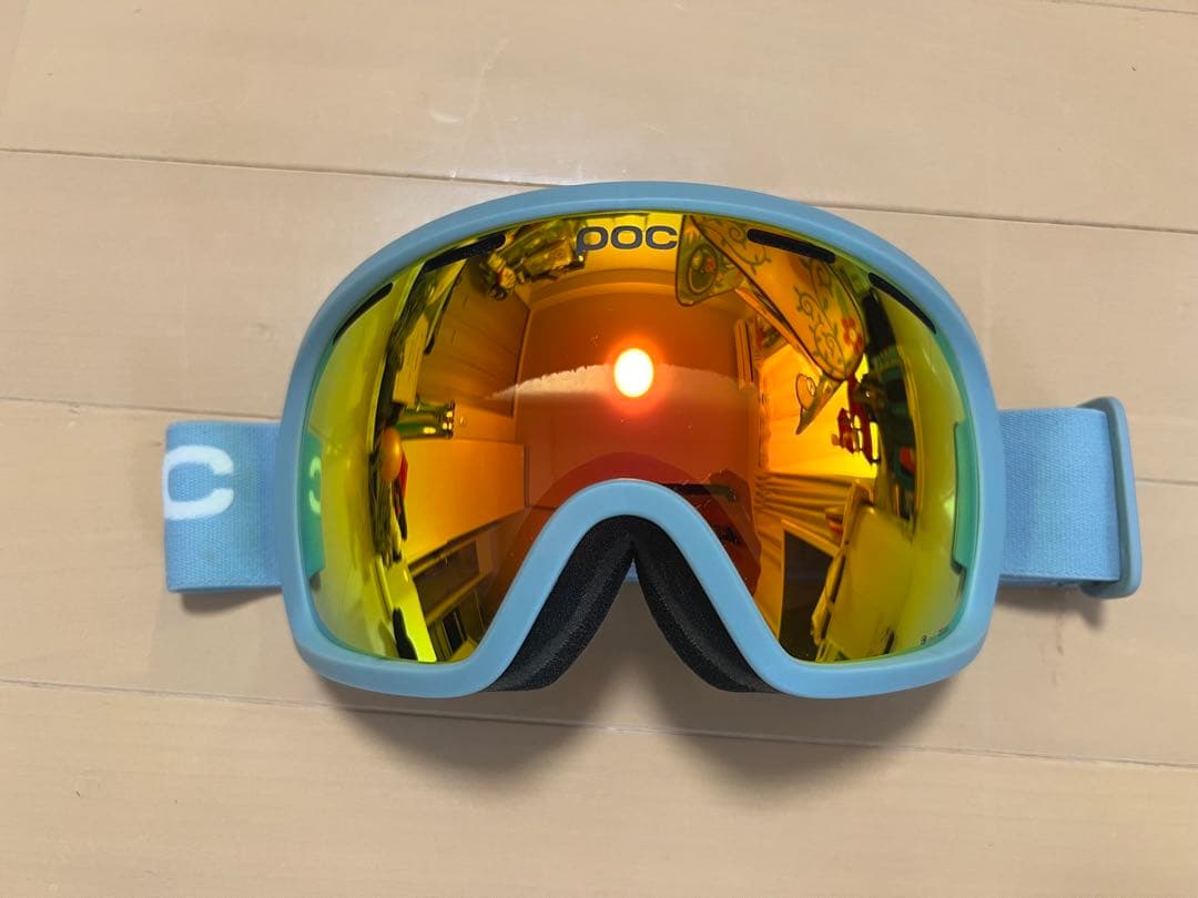 スキー・スノーボードアクセサリー POC FOVEA SkyBlue/PortlySunnyOrange