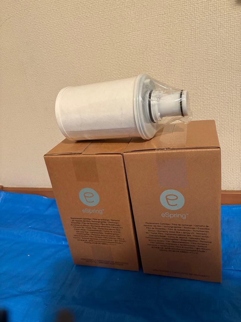 【新品】eSpringⅡ 浄水器カートリッジ 3個セット
