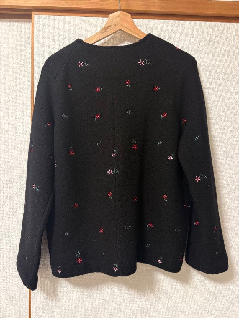 machattエンブロイダリーウールジャケット　マチャット　MACHATT