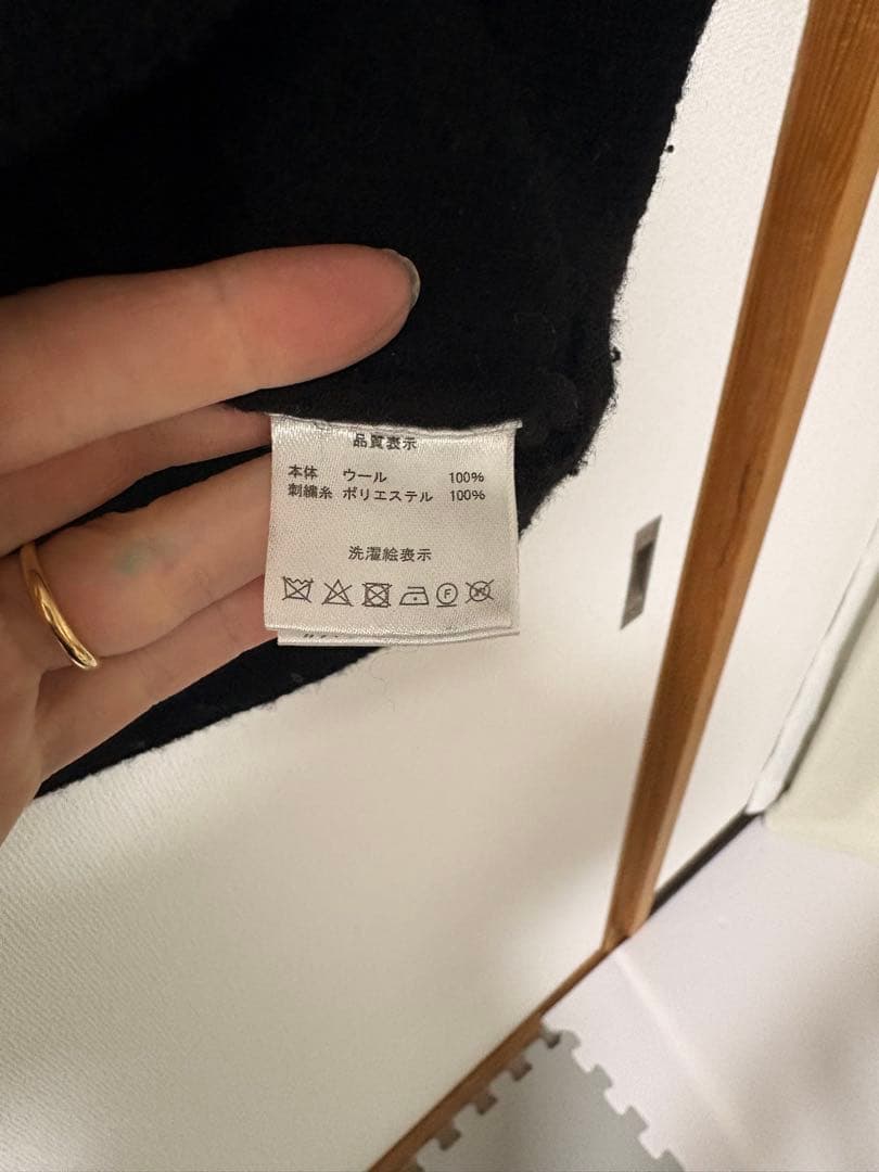 machattエンブロイダリーウールジャケット　マチャット　MACHATT