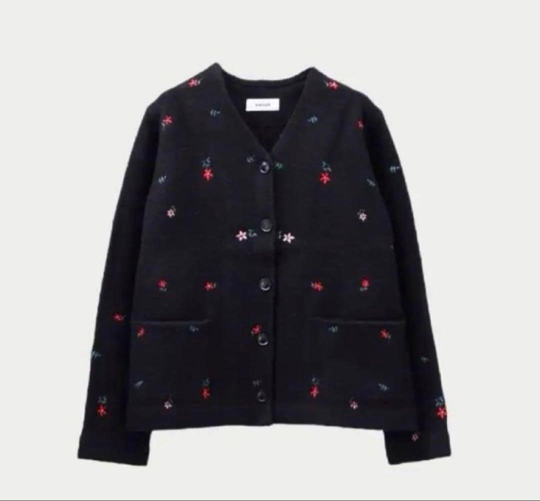 machattエンブロイダリーウールジャケット　マチャット　MACHATT