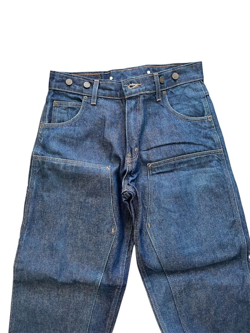 【PRISON BLUES】ダブルニーデニムパンツ プリズンブルース USA製