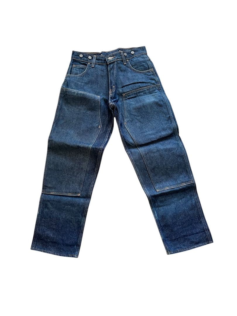 【PRISON BLUES】ダブルニーデニムパンツ プリズンブルース USA製