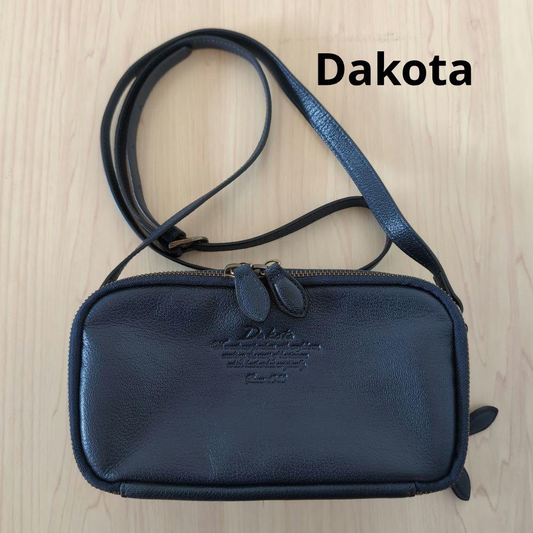 ダコタ Dakota アミューズ スクエアショルダーバッグ　お財布ポシェット