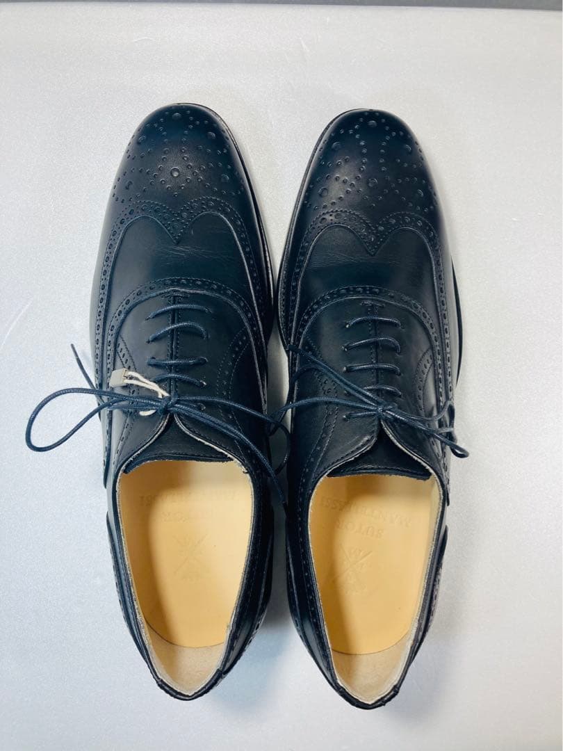 【新品 未使用】ストールマンテラッシ　 黒 5 1/2 24.5cm