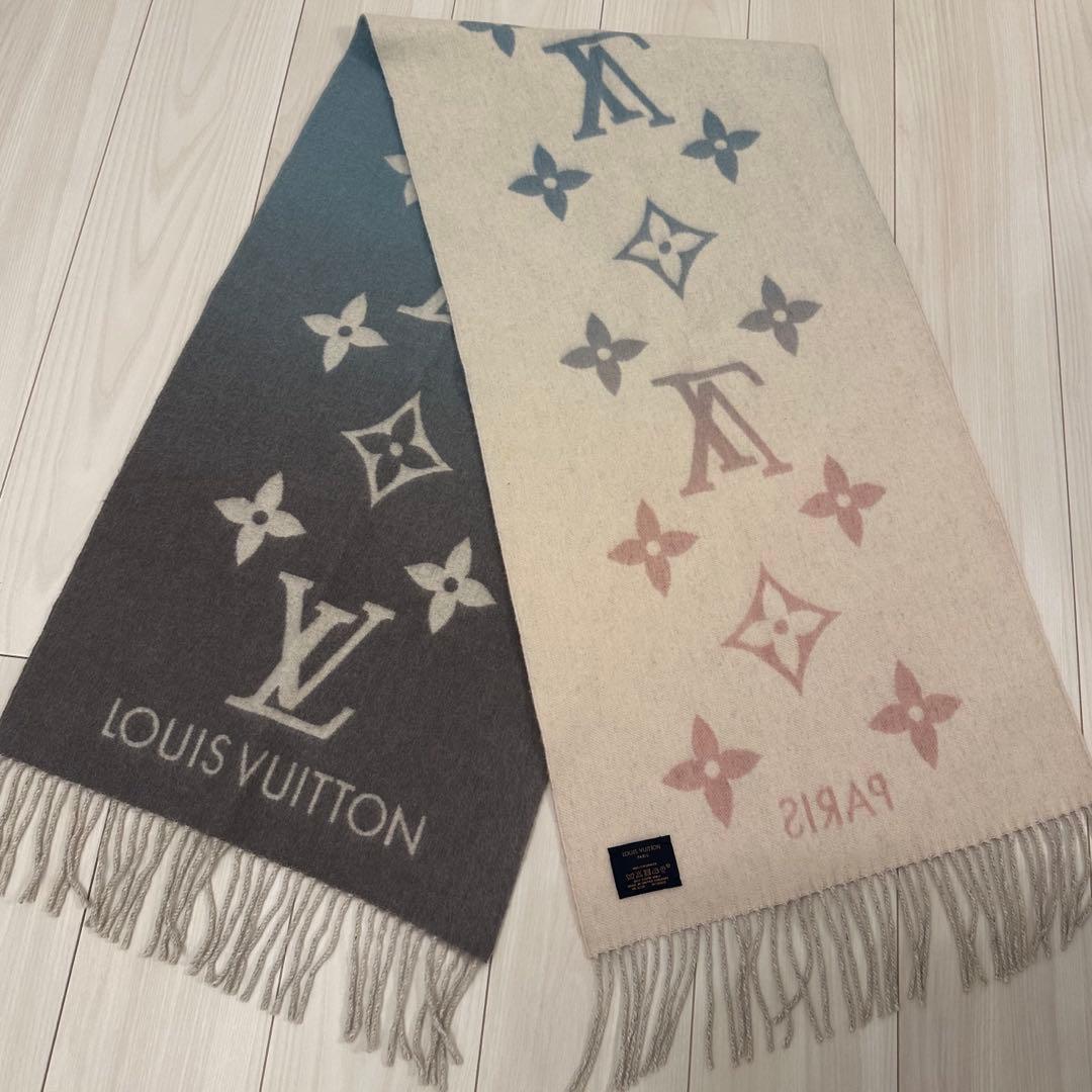 LOUIS VUITTON グラデーションマフラー