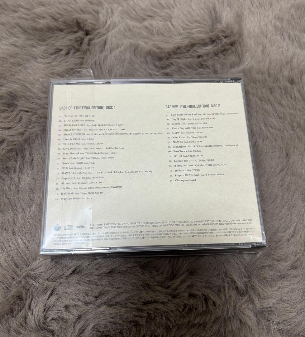 BADHOP THE FINAL EDITION アルバム
