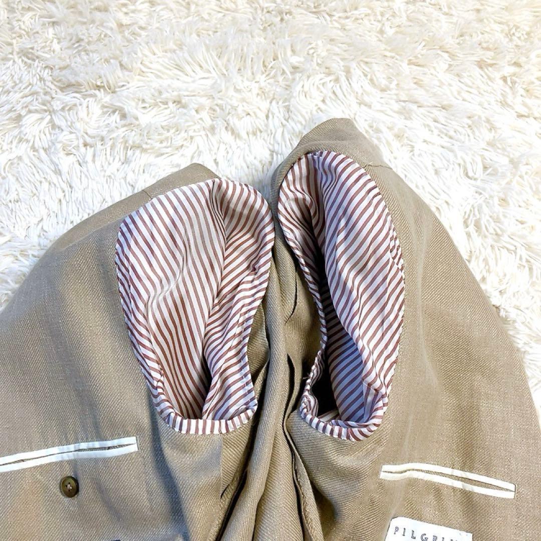 【24SS・ゼニア】TOMORROWLAND PILGRIM　テーラード　絹麻M