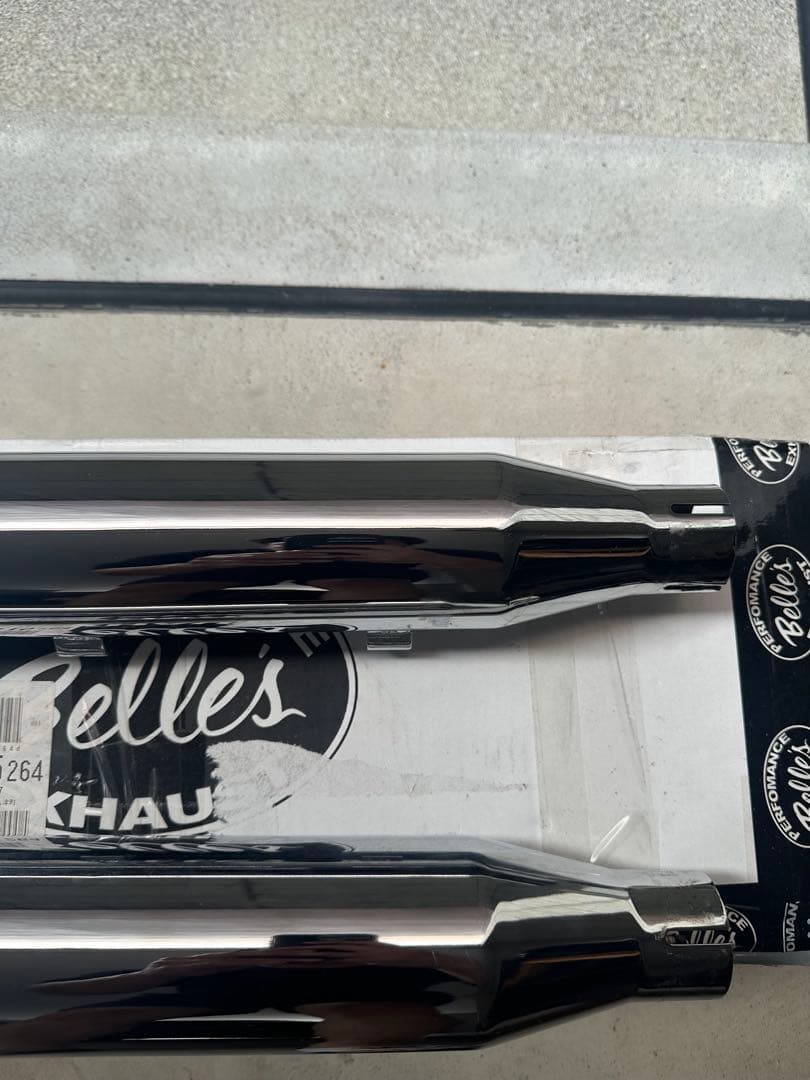 Belle's エキゾーストパイプ スラッシュカット　スポーツスター　1200