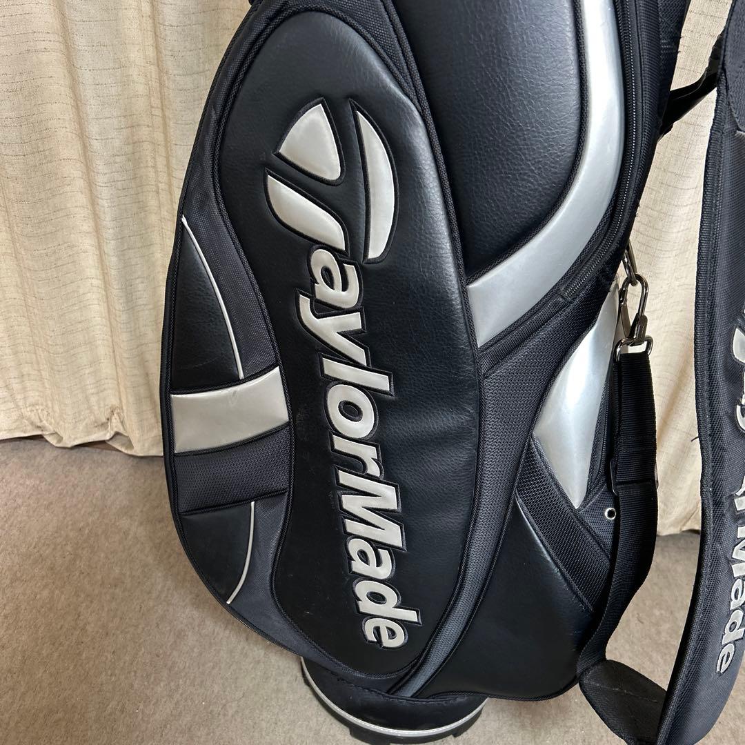 テーラーメイド　キャディバッグ　ゴルフバッグ　黒　TaylorMade