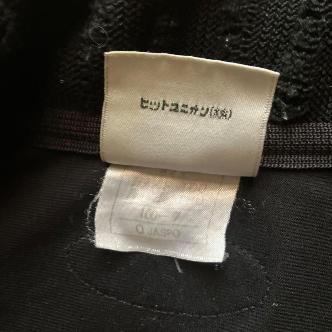 90s OLD PUMA ブラックベロアセットアップ上下 XLサイズ 旧ロゴ 黒