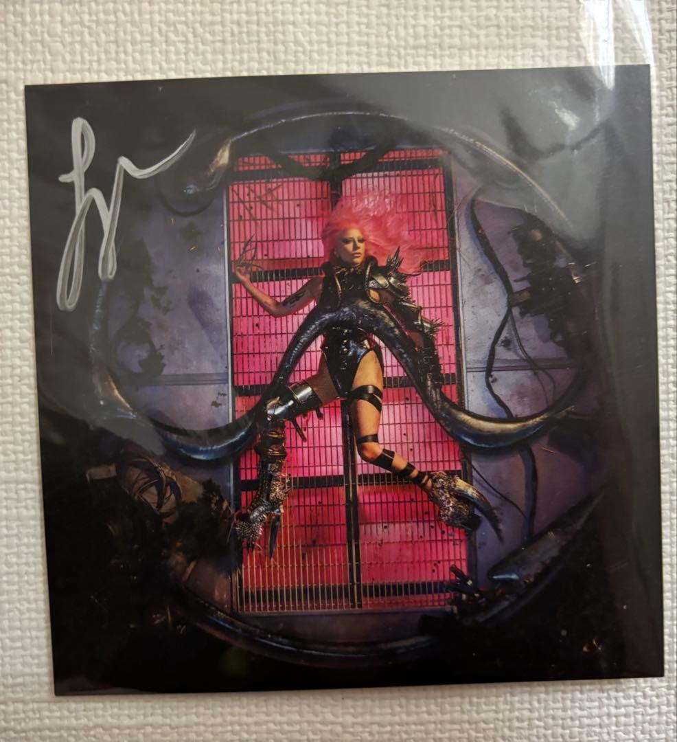 Lady Gaga 初回限定Chromatica 直筆サイン入りアートカード付