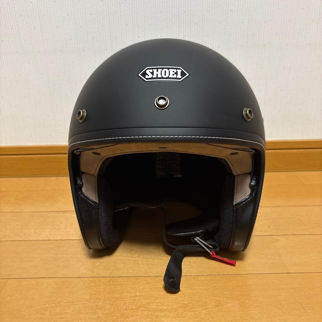 SHOEI マットブラック ジェットヘルメットJ・O＋