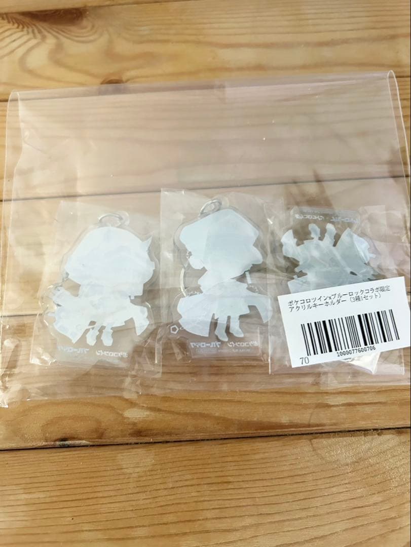 ポケコロツイン×ブルーロックコラボ限定アクリルキーホルダー