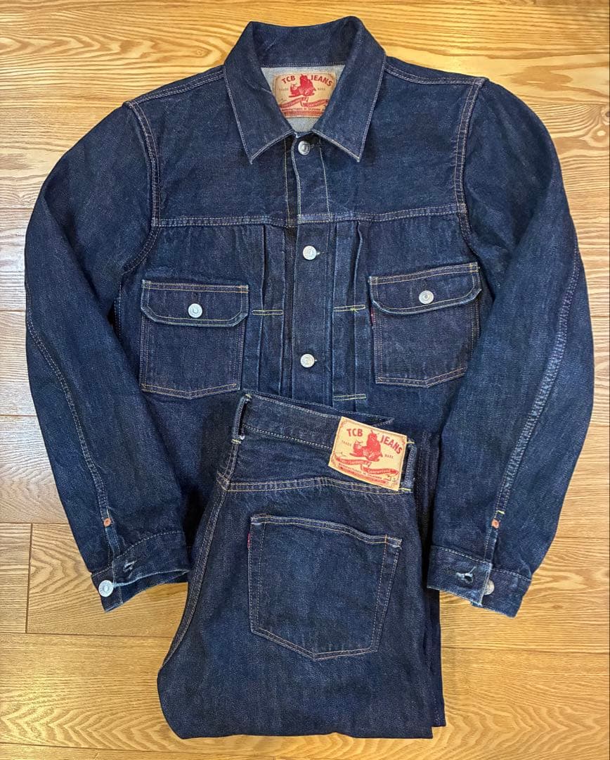 TCBジーンズ 50's セットアップ 上40下33