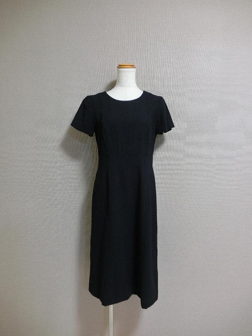 美品　ニューヨーカー　フォーマル　ワンピース　セットアップスーツ　ネイビー　９