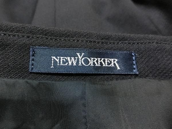 美品　ニューヨーカー　フォーマル　ワンピース　セットアップスーツ　ネイビー　９